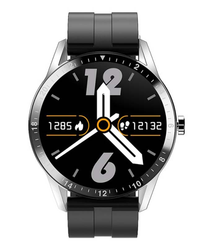 Ρολόι Χειρός 3GUYS 3GW3024 Smartwatch Black Cilicone Strap 3GUYS